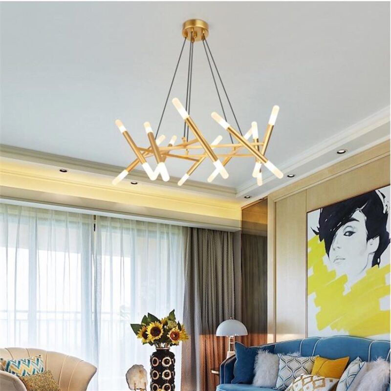 Dutti D0044 Nordic LED Chandelier living room Modern European ...