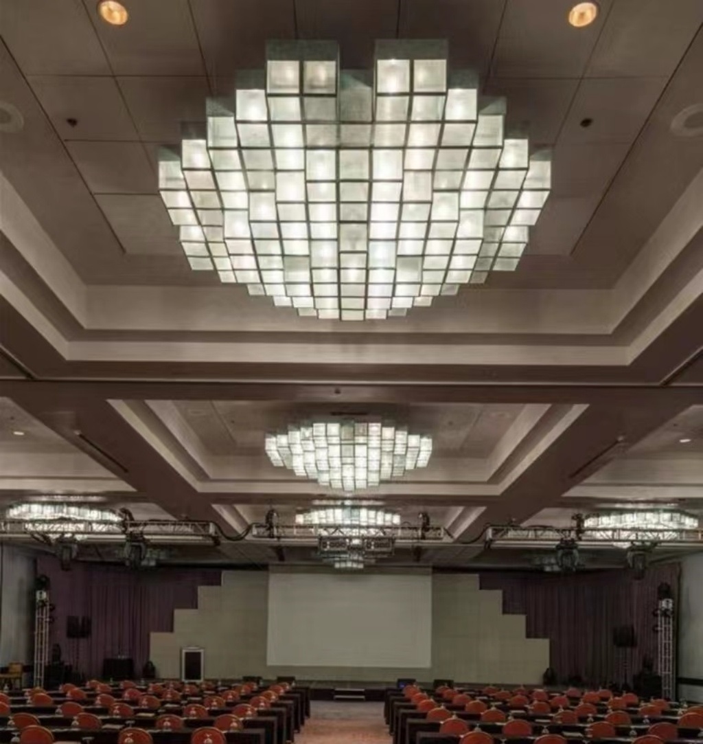 Dutti LED Aluminum Modern Chandelier: A Unique Lighting Solution for Banquet Halls Design OEM/ODM