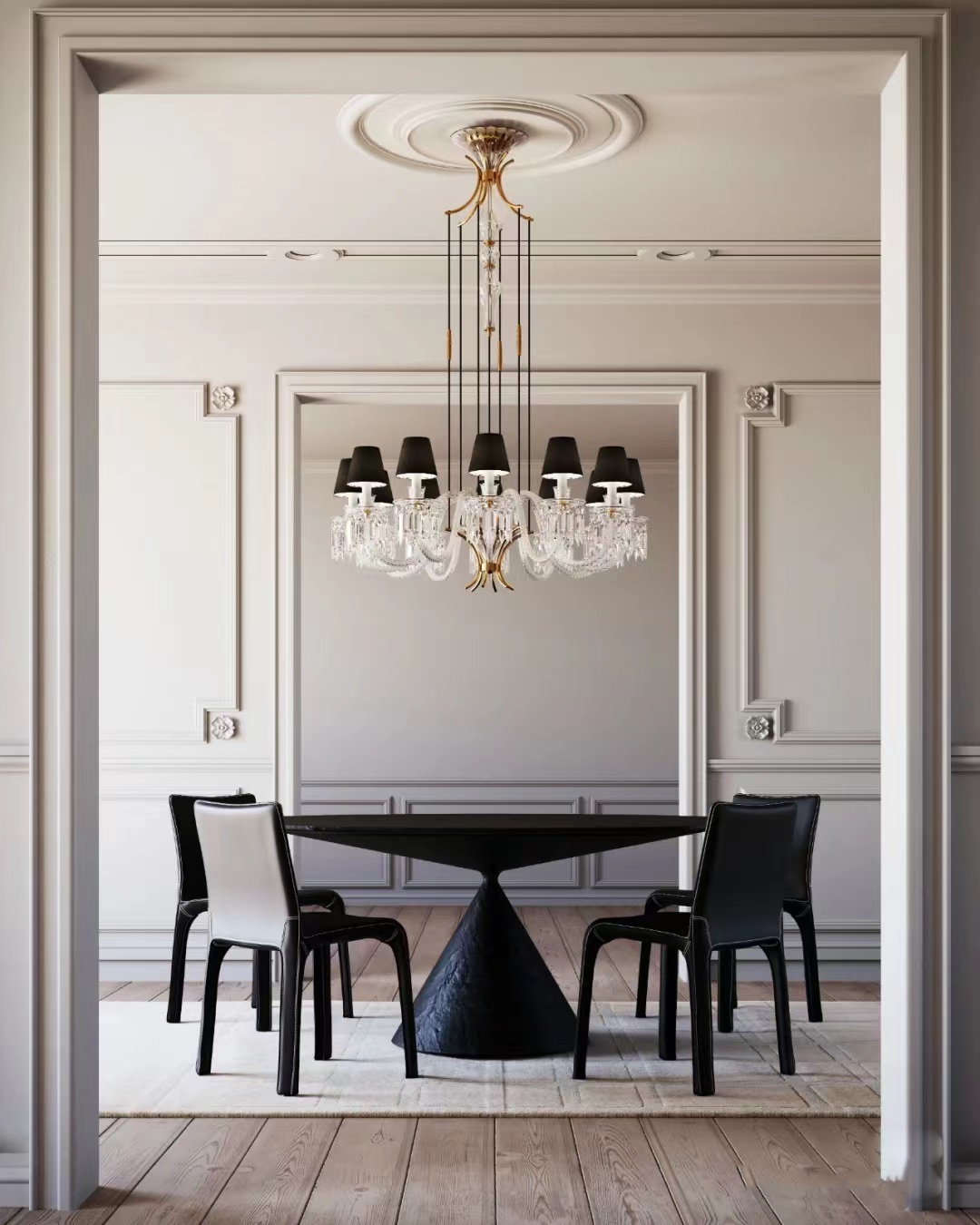 The Chandelier Lights Custom/Bespoke for The Roche Bobois Furniture Store Dutti LED